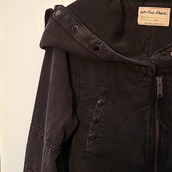 Free People We the Free Future Surplus Parka in Black - Picture 2 of 11